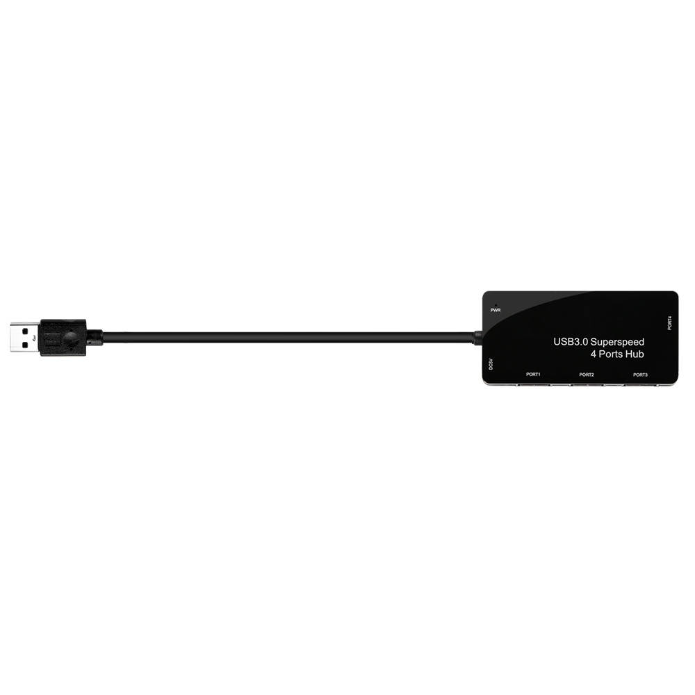 NEXT-414U3 USB3.0 4Port USB HUB / 5Gbps / 무전원USB허브 / 전원연결 소켓제공 - 상세 이미지 4