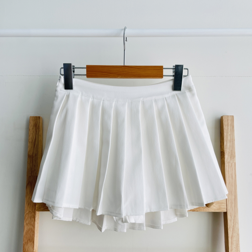 테니스스커트 A라인 플리츠 주름 여성 미니 치마 이미지 3