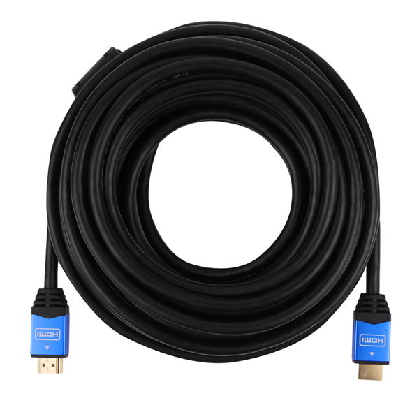넥스트유 HDMI Ver1.4 4K 블루메탈 고급형 케이블 10m, 1개 - 상품 이미지