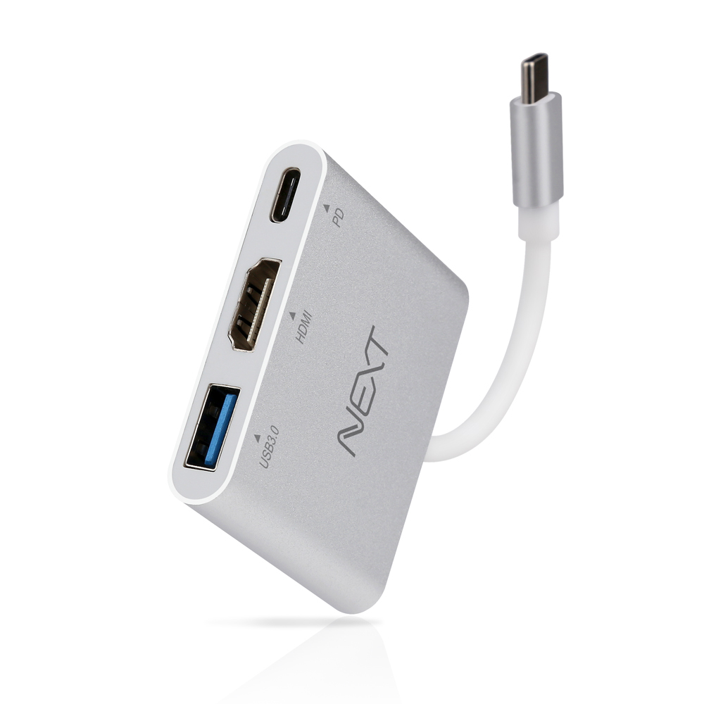 넥스트 3in1C타입 HDMI USB3.0 PD변환컨버터 411TCH - 상세 이미지 4