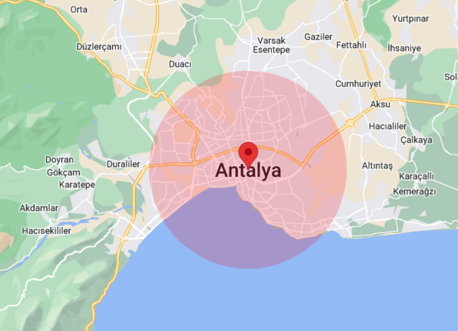 터키 안탈리아 공항 AYT - 안탈리아 시내 왕복 | 공항 환승 차량 이미지 3