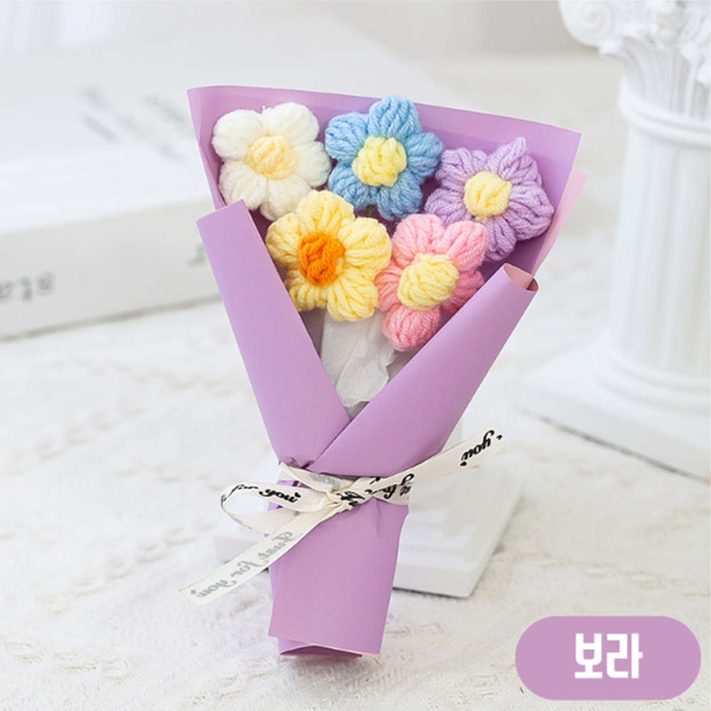 중학생졸업식꽃다발 어린이집 유치원 학교 입학 작은 꽃다발 - 상세 이미지 4