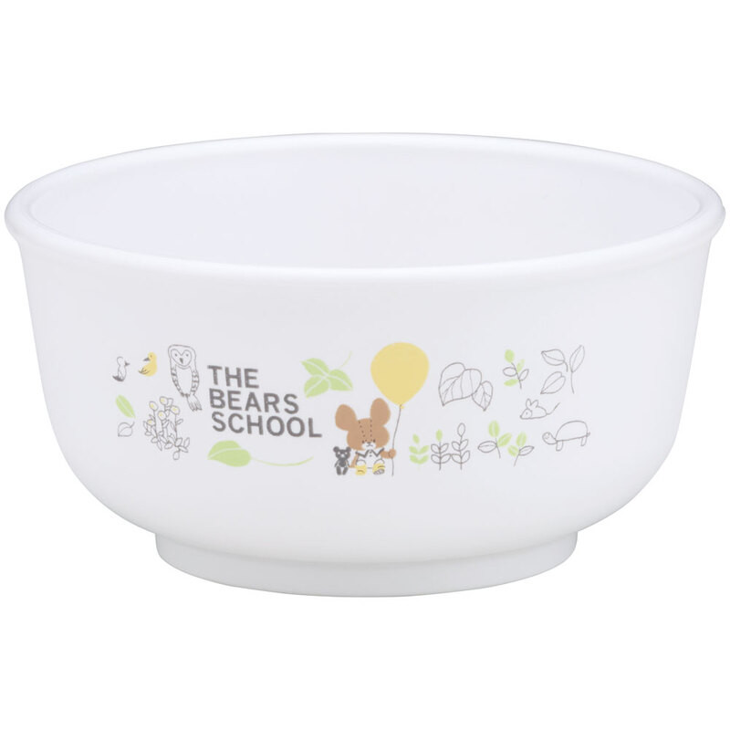 [발주상품 2~4 영업일 후 발송예정] 스케이터 꼬마 곰학교 재키 캐릭터 항균 식기세척기 전자렌지 대응 밥공기 230ml XP23AG - 주방·식기 - 하카타몰