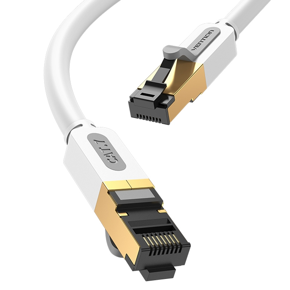 벤션 CAT7 SSTP 초고속 기가 랜선 랜케이블 ICC ICD 0.5m, 화이트 - 상품 이미지