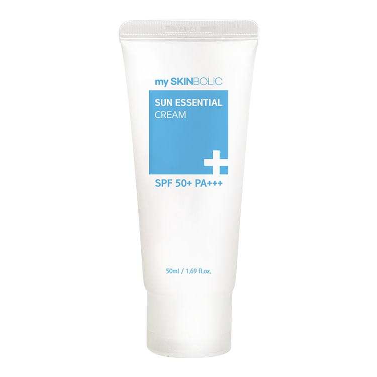 마이 스킨볼릭 썬 에센셜 크림 50ml 혼합자차 눈시림 백탁 끈적임 없는 미백 주름개선 - 상품 이미지