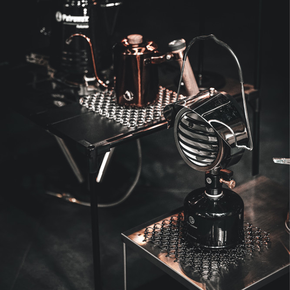 N.I.P 와이어 팟 실버 / 캠핑 냄비받침 코일 스탠드