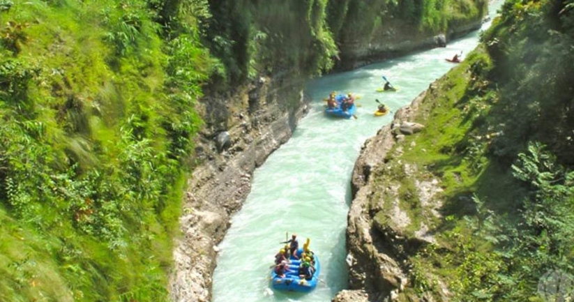 네팔  포카라 세티 강 상류 래프팅 투어 이미지 2