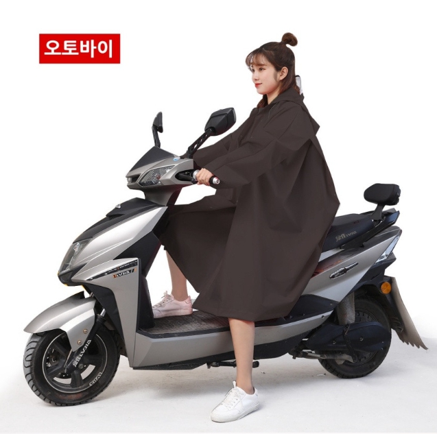 산토초이 판초우의 레인코트 비옷 남자 여자 등산용 EVA 성인용 여성 이미지 7