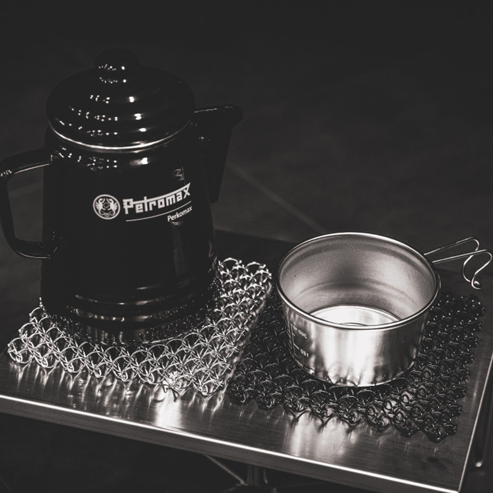 N.I.P 와이어 팟 실버 / 캠핑 냄비받침 코일 스탠드