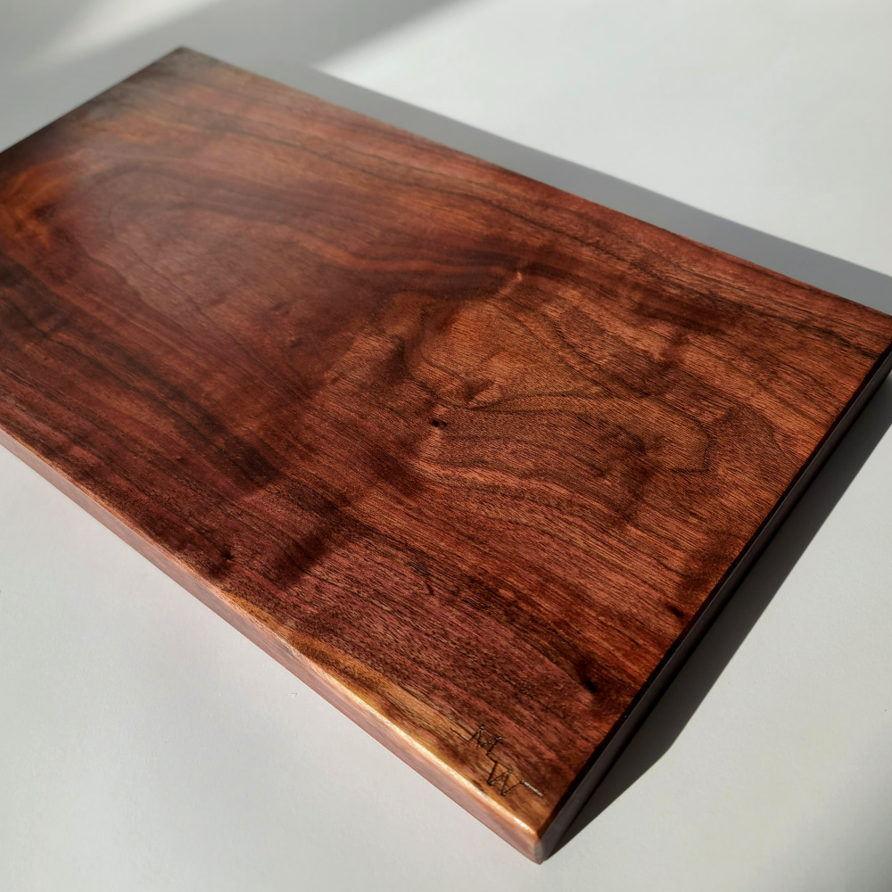 모어우드 월넛 나무도마 플레이팅 수제 원목 캠핑 도마