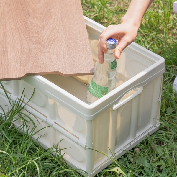 폴딩 접이식 캠핑박스 30L 55L 카고테이블 차량용 밀크박스 미니멀캠핑