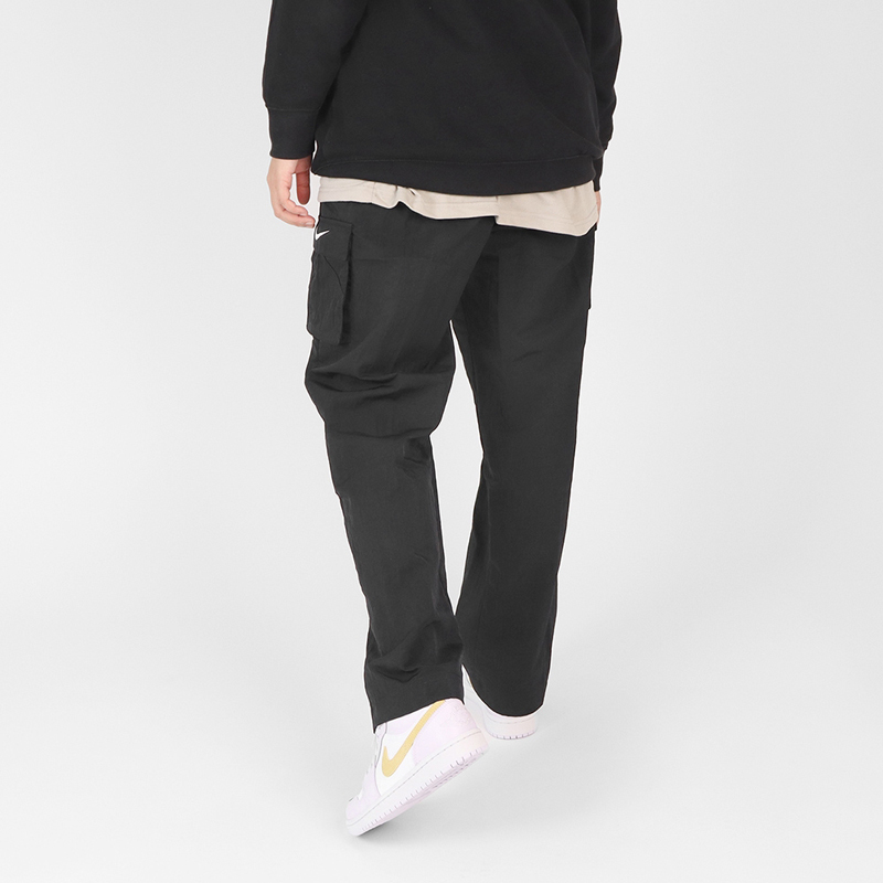 나이키 NIKE 나일론 카고바지 여성 와이드팬츠 DO7210블랙, L - 상세 이미지 4