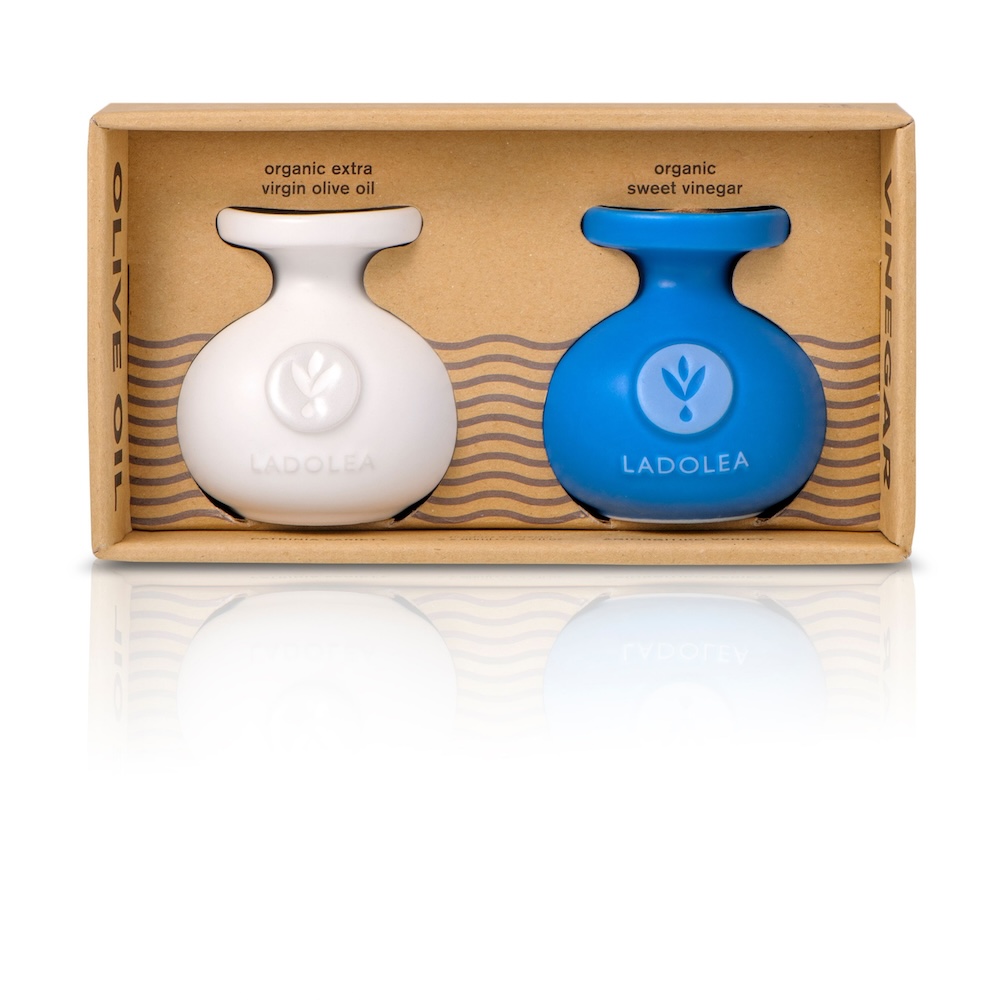 라돌레아 미니 올리브오일 & 발사믹 식초 세트 (80ml) 160ml, 1개 - 메인 이미지