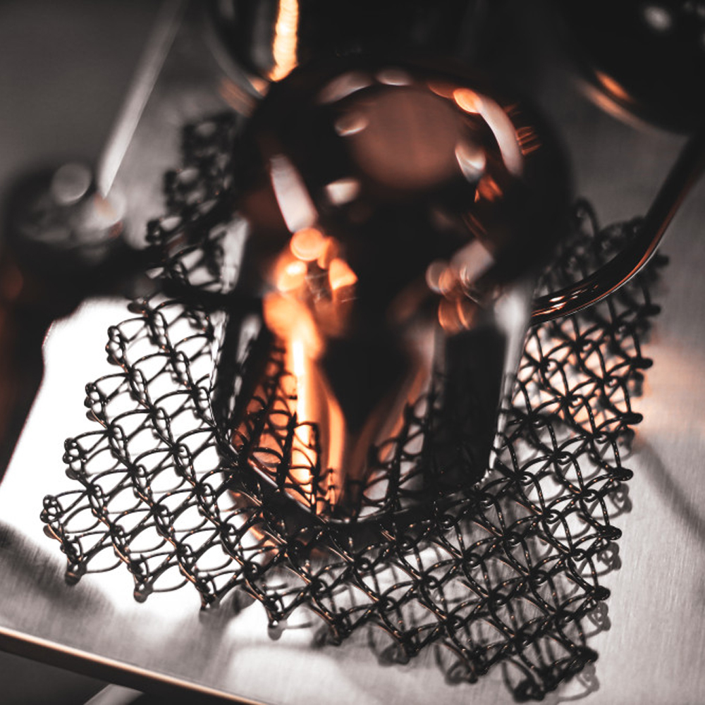 N.I.P 와이어 팟 실버 / 캠핑 냄비받침 코일 스탠드