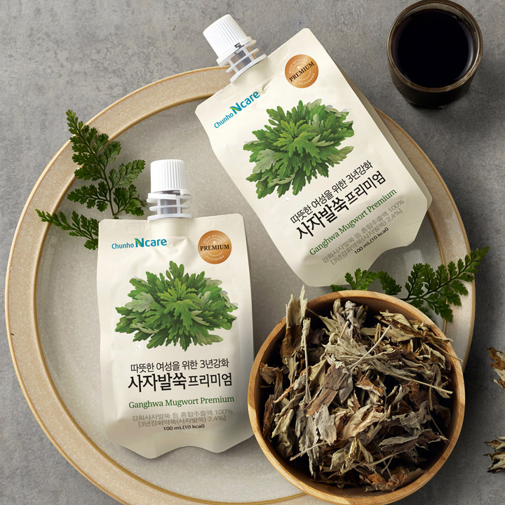 천호엔케어 3년 자연숙성 강화약쑥 사자발쑥 프리미엄 100ml x 30개입 - 상세 이미지 4