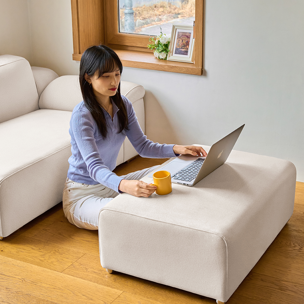 늘나른 허그 2인용 이지클린 발수 아쿠아텍스 패브릭 소파