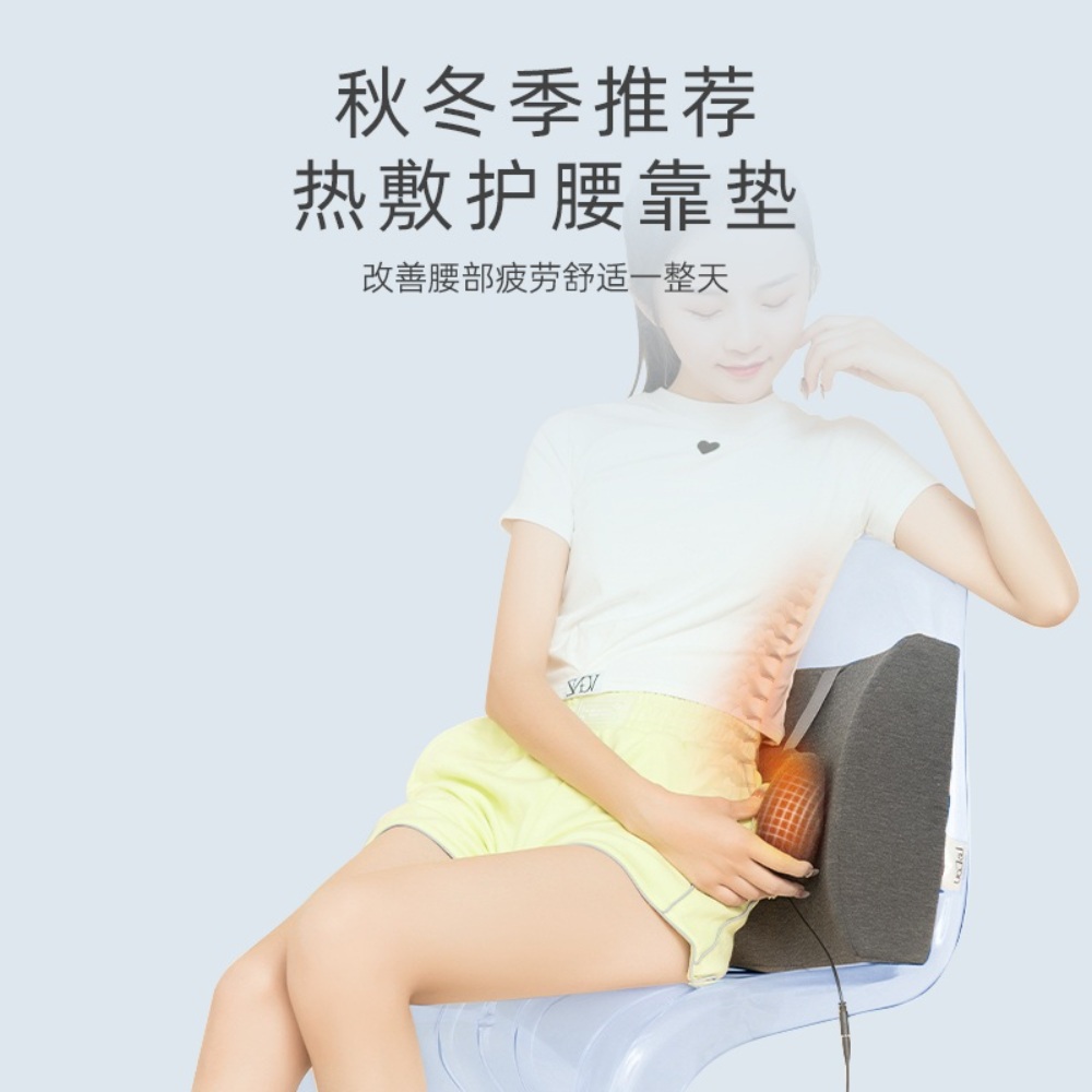의자 허리 받침대 등받이 등받이쿠션 등쿠션 사무실 의자등받이 휴대용 쿠션 이미지 6
