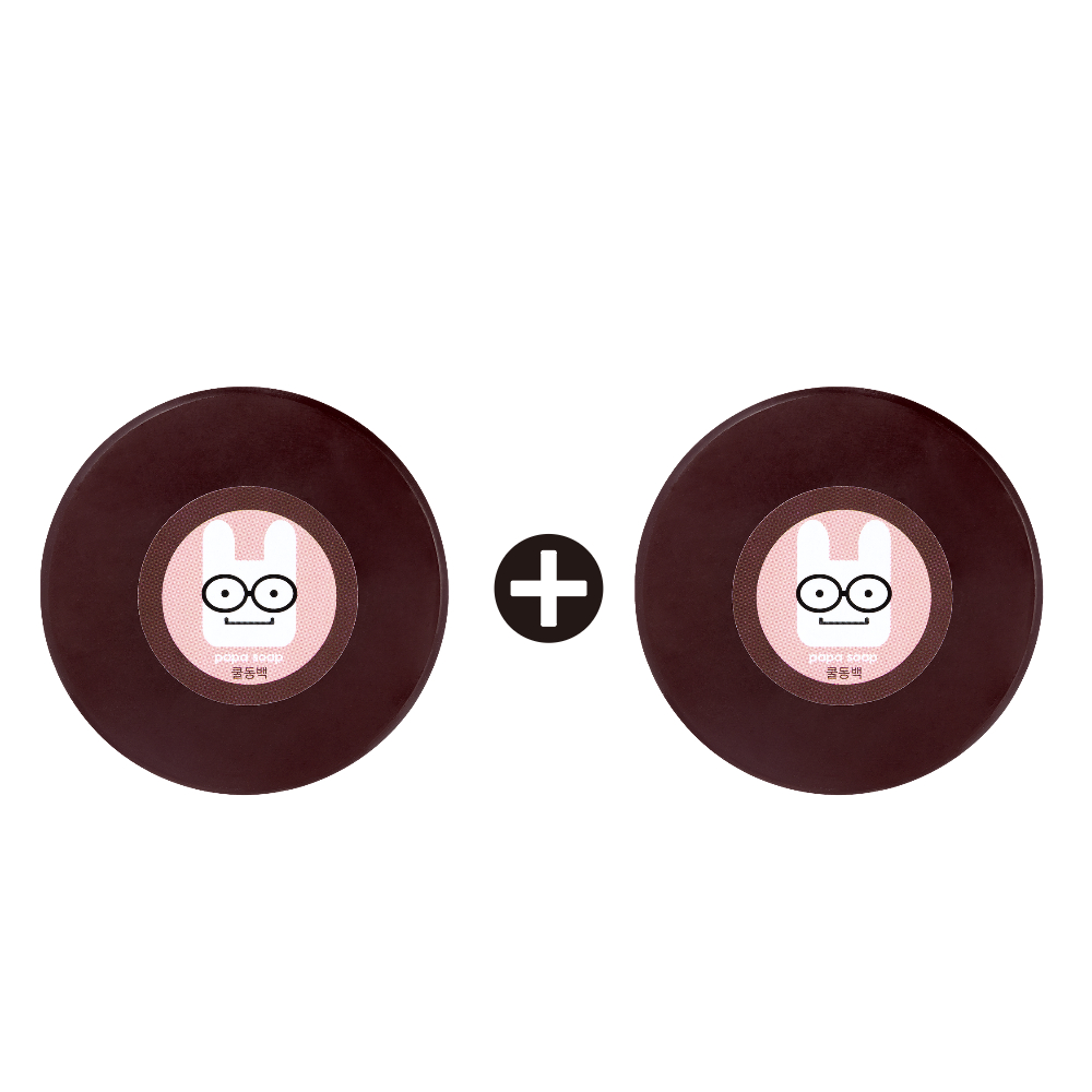 [1+1] 아빠비누 쿨동백 고체샴푸바 100g 2개