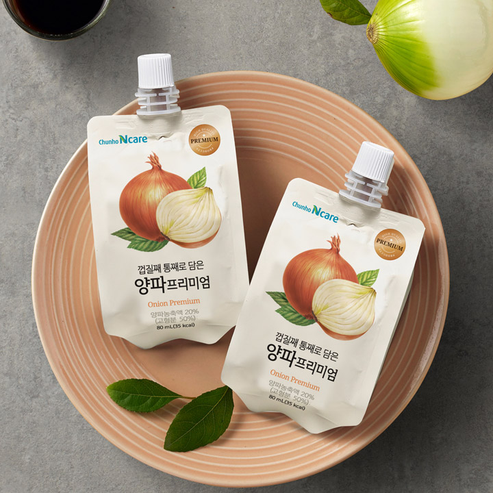 천호엔케어 100% 국산 양파즙 붉은껍질까지 통째 담은 양파 프리미엄 80ml x 30개입 - 상세 이미지 4