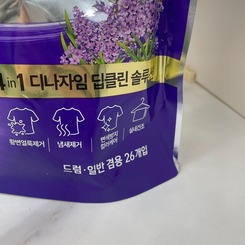 피지 디나자임 딥클린 실내건조 4 IN 1 캡슐세제 26개입 - 상세 이미지 4