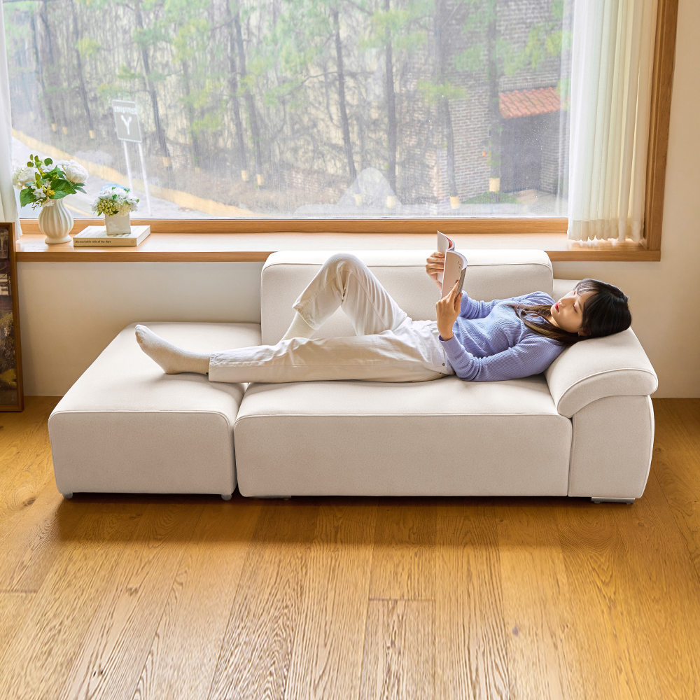 늘나른 허그 2인용 이지클린 발수 아쿠아텍스 패브릭 소파