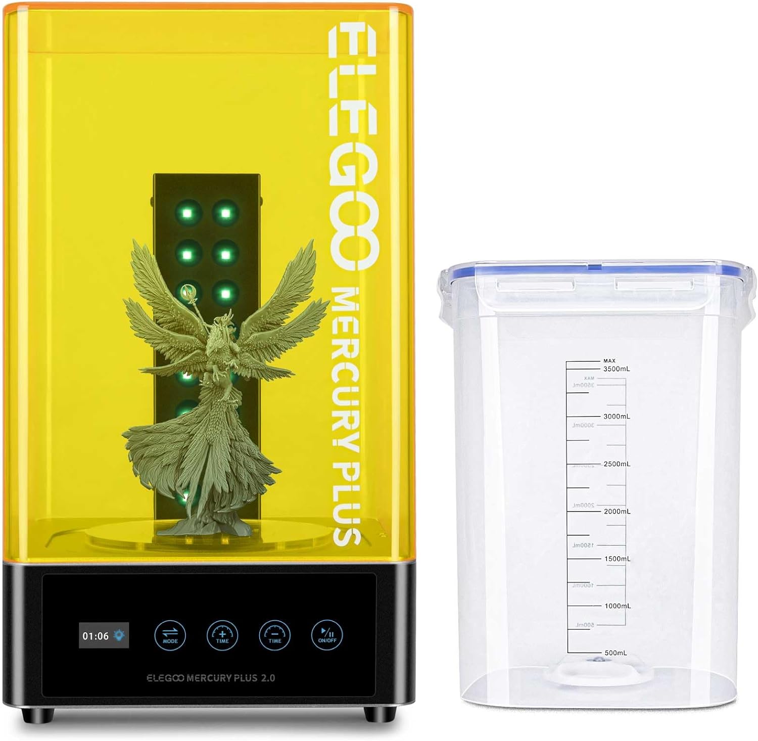 ELEGOO 머큐리 X 번들 대형 레진 세척 UV 경화기 3D 프린트 - 상세 이미지 5