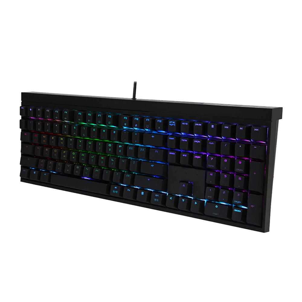 체리 키보드 MX BOARD 2.0S RGB 블랙 청축 게이밍 기계식 유선 키보드 - 상세 이미지 3