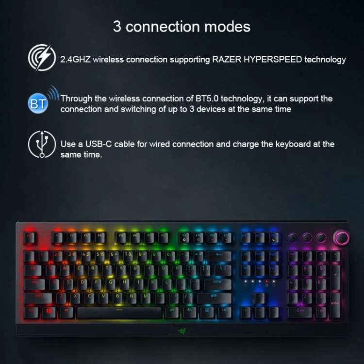 레이저 Blackwidow V3 Pro 유선키보드 - 상세 이미지 3