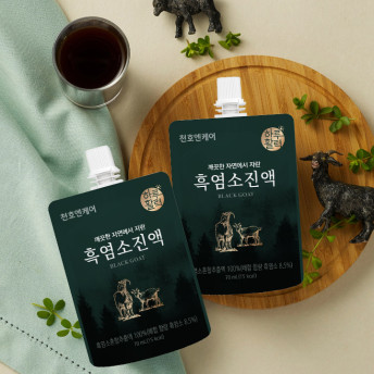 천호엔케어 국산 지리산 흑염소 진액 엑기스 천호식품 흑염소진액 30포, 1개 - 상세 이미지 3