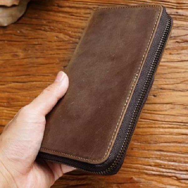 심플한 고급 성인 필통 중고등 필통 작은 중등 중학교 필통 - 메인 이미지