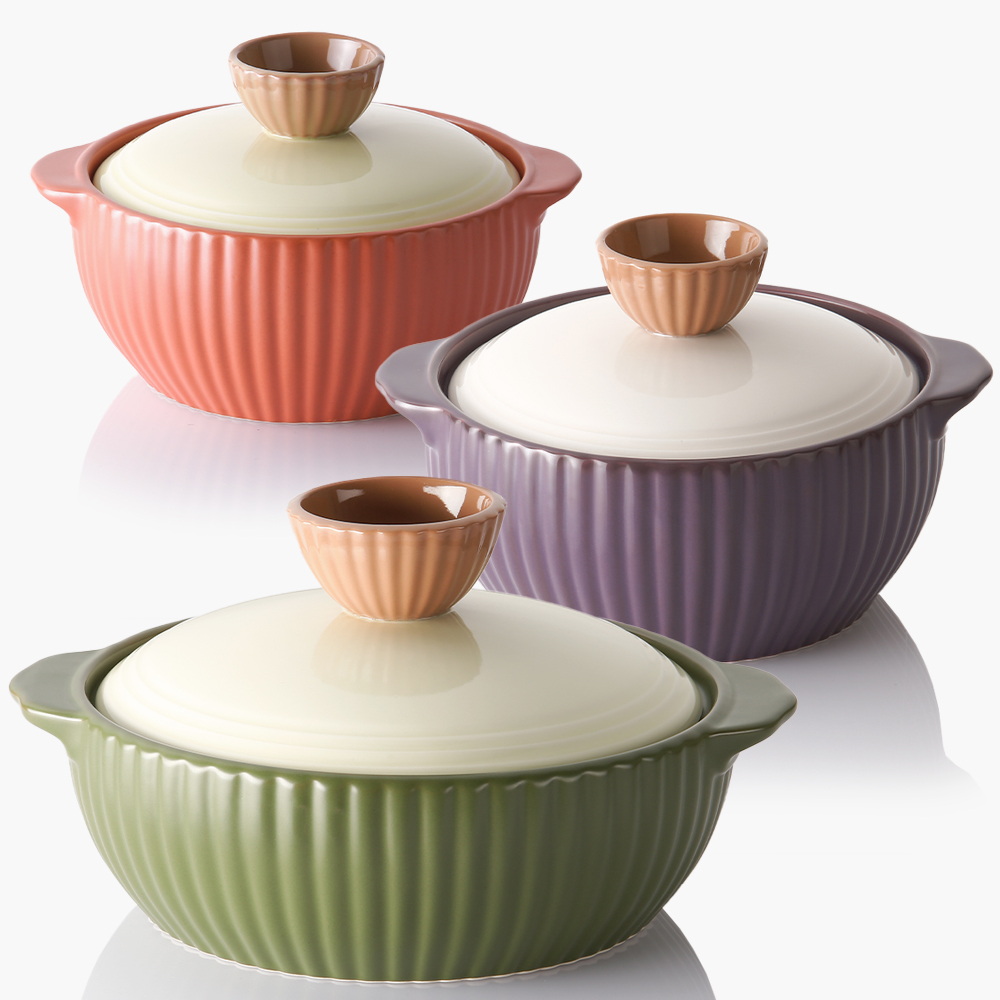 네오플램 내열냄비 무균열 뚝배기 밸리 3종세트