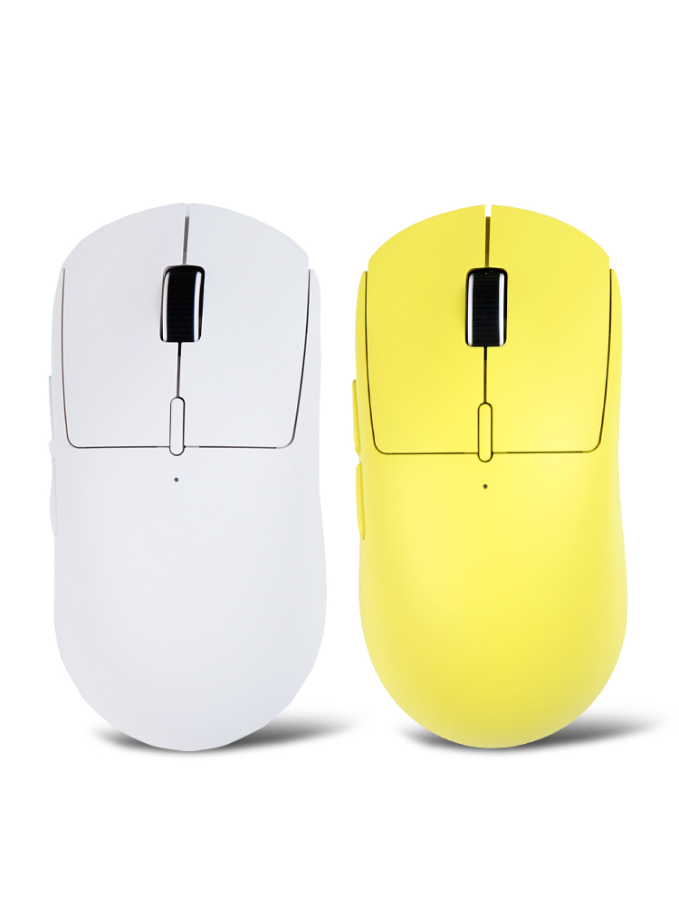 가츠 크루 GT PRO 화이트 초경량 그립감 좋은 유 무선 블루투스 매크로 게이밍 마우스 - 메인 이미지