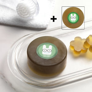 [1+1] 아빠비누 그린씨바디솝 등드름비누 100g 2개 솔직 후기 | 피부 타입별 분석 - 상품 이미지 2