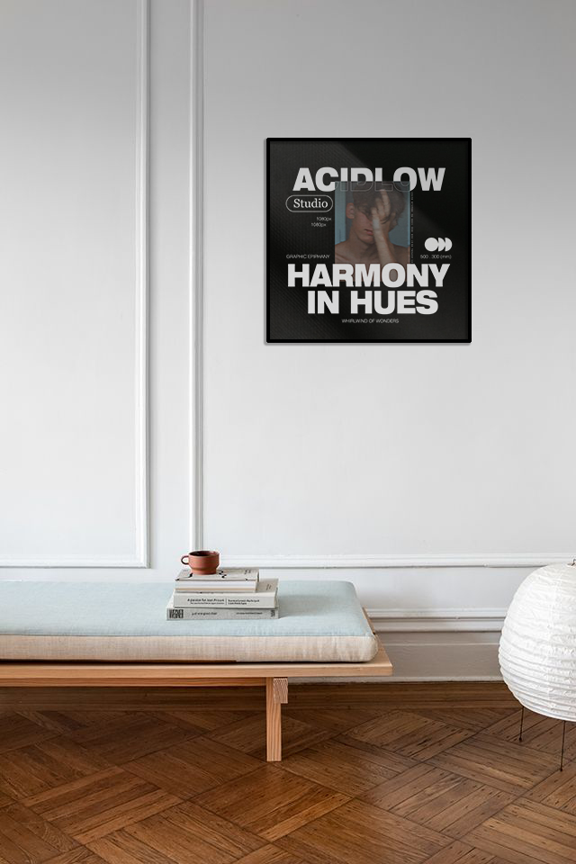 [30] 애시드로우 소형액자 HARMONY [300x300mm Size] - 상세 이미지 3