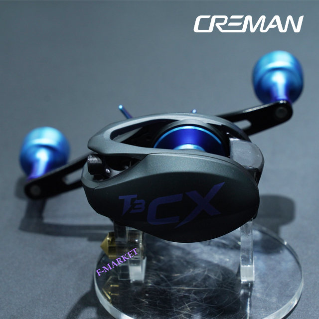 크레만 T3 CX DH 더블파워핸들 베이트릴 드랙력 11kg 보조스풀 포함 4.8 우핸들 - 상세 이미지 4