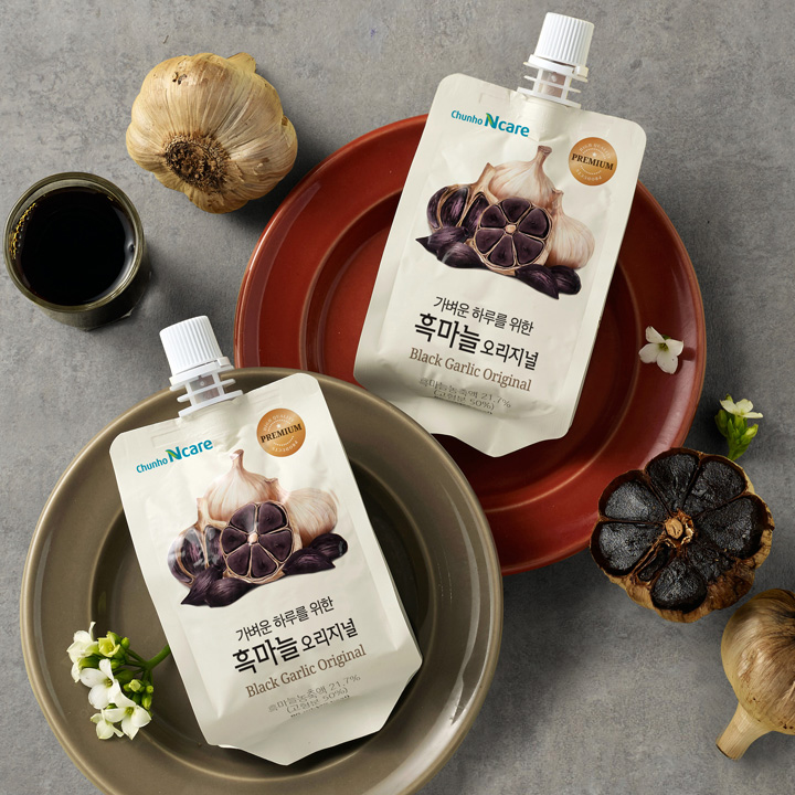 천호엔케어 남해안 흑마늘 자연숙성 1팩 12쪽 함유 흑마늘 오리지널 80ml x 30개입 - 상세 이미지 3