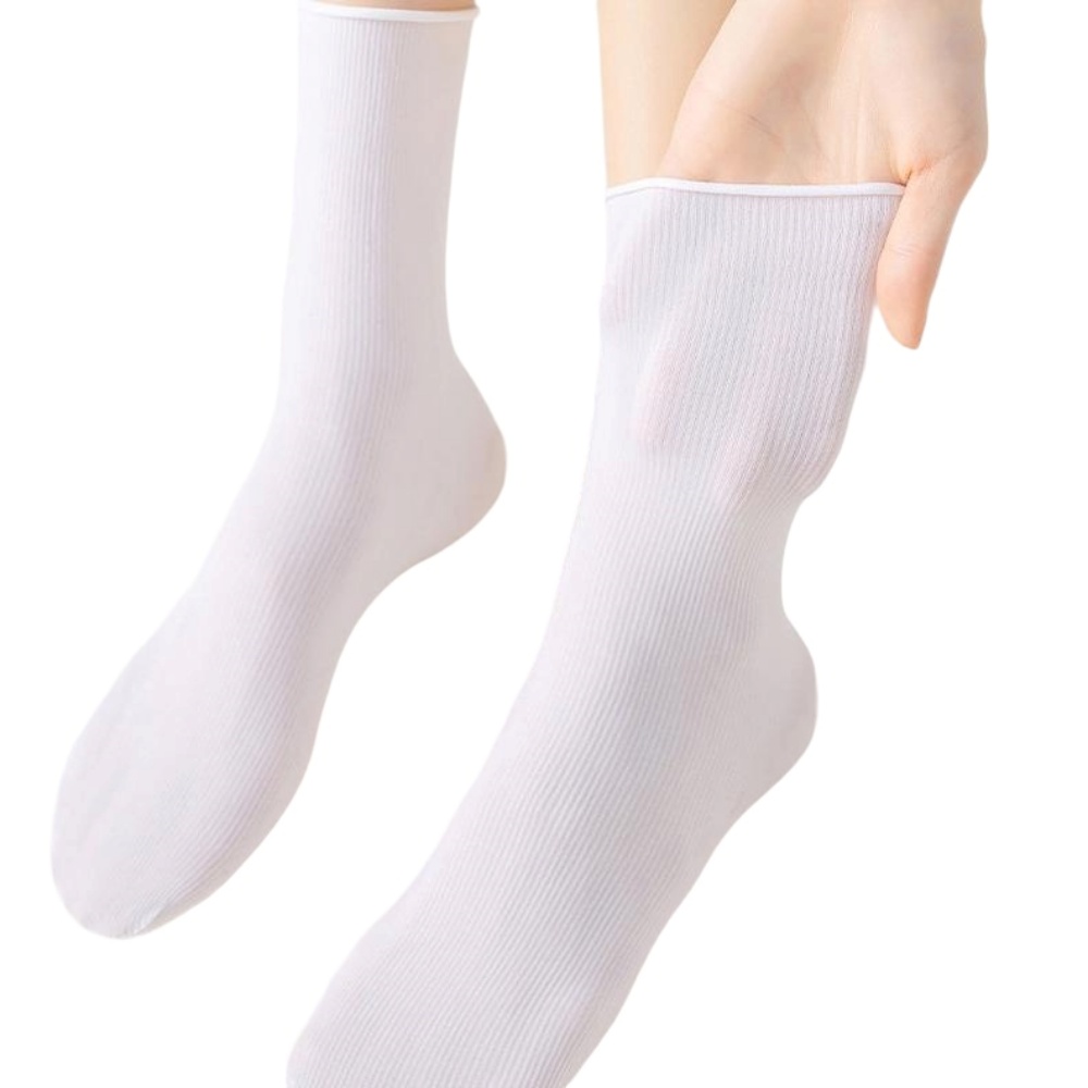 무봉제골지양말 다리얇아보이는 안흘러내리는 여름 샌들 여학생 치마 코디 이미지 7