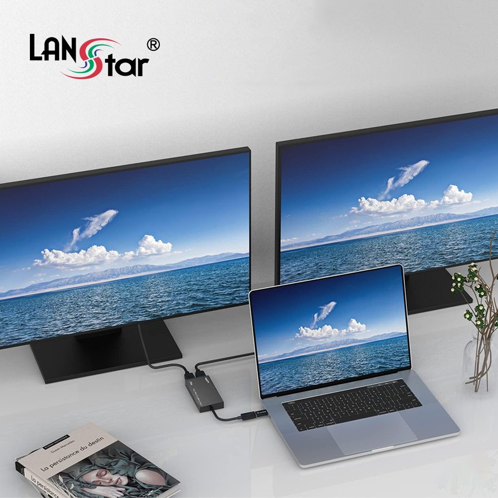 노트북 모니터2개 연결 usbtohdmi 듀얼모니터 디스플레이 확장 미러링(UH319D) - 상세 이미지 2