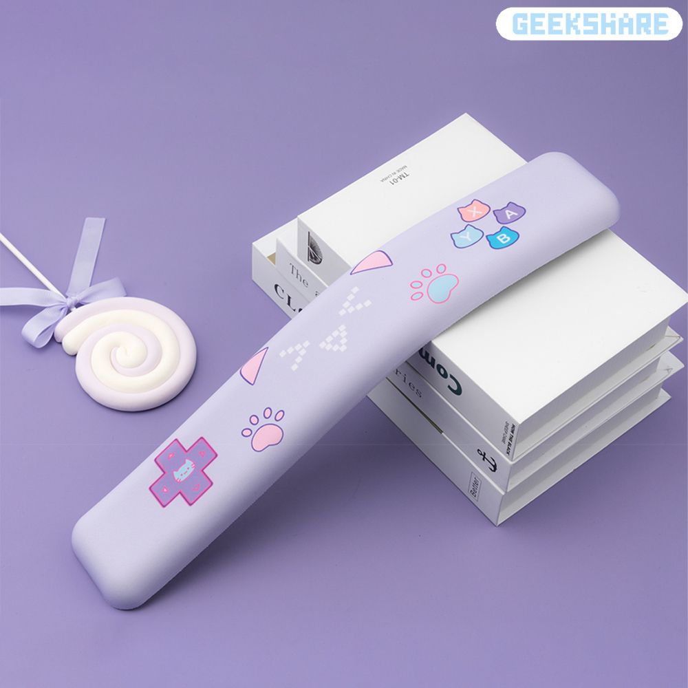 키보드 손목받침대 팜레스트 보호대 쿠션 메모리폼 긱쉐어 게이밍냥 - 상세 이미지 2
