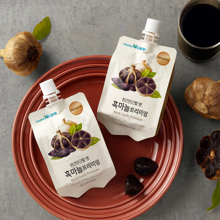 천호엔케어 남해안 자연숙성 흑마늘즙 흑마늘 프리미엄 80ml x 30개입 - 상세 이미지 3
