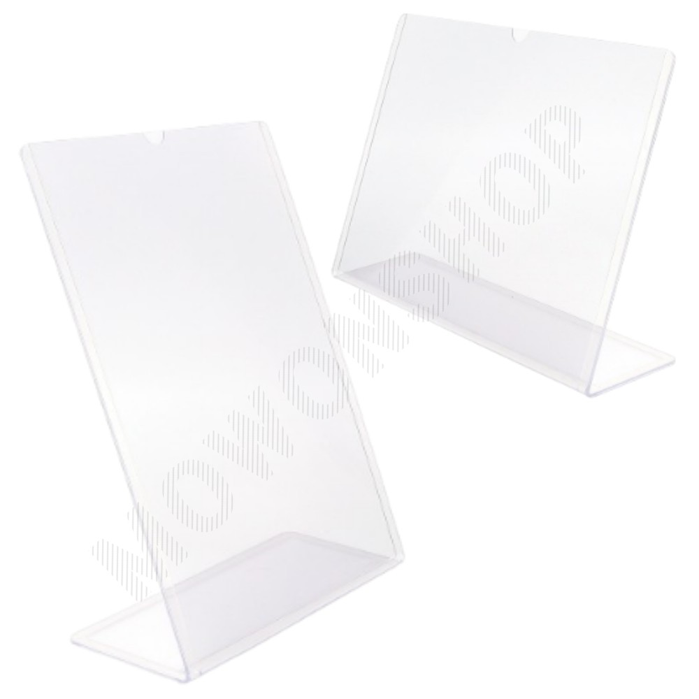 아크릴 쇼 케이스 광고판 스탠드 테이블 pop 텐트 A4