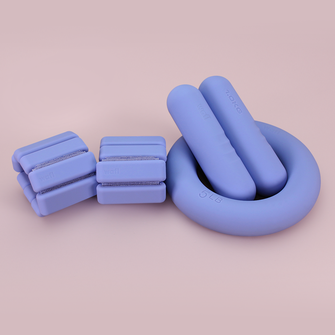wafl 웨이트 세트 모래주머니 덤벨 케틀벨 여자 아령 손목 발목 중량밴드 1KG 2KG - 상세 이미지 5