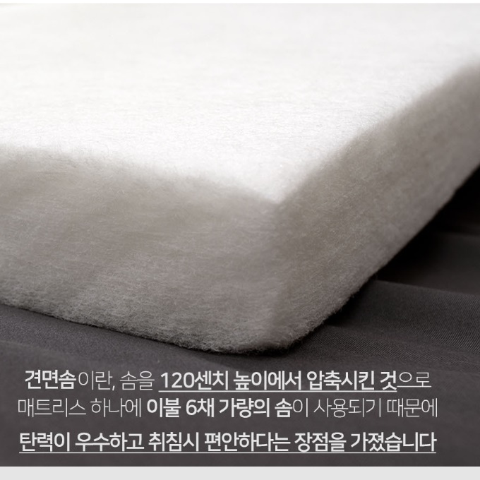 자취 매트리스 접는토퍼 바닥용 손님용매트리스 접이식매트릭스 더블