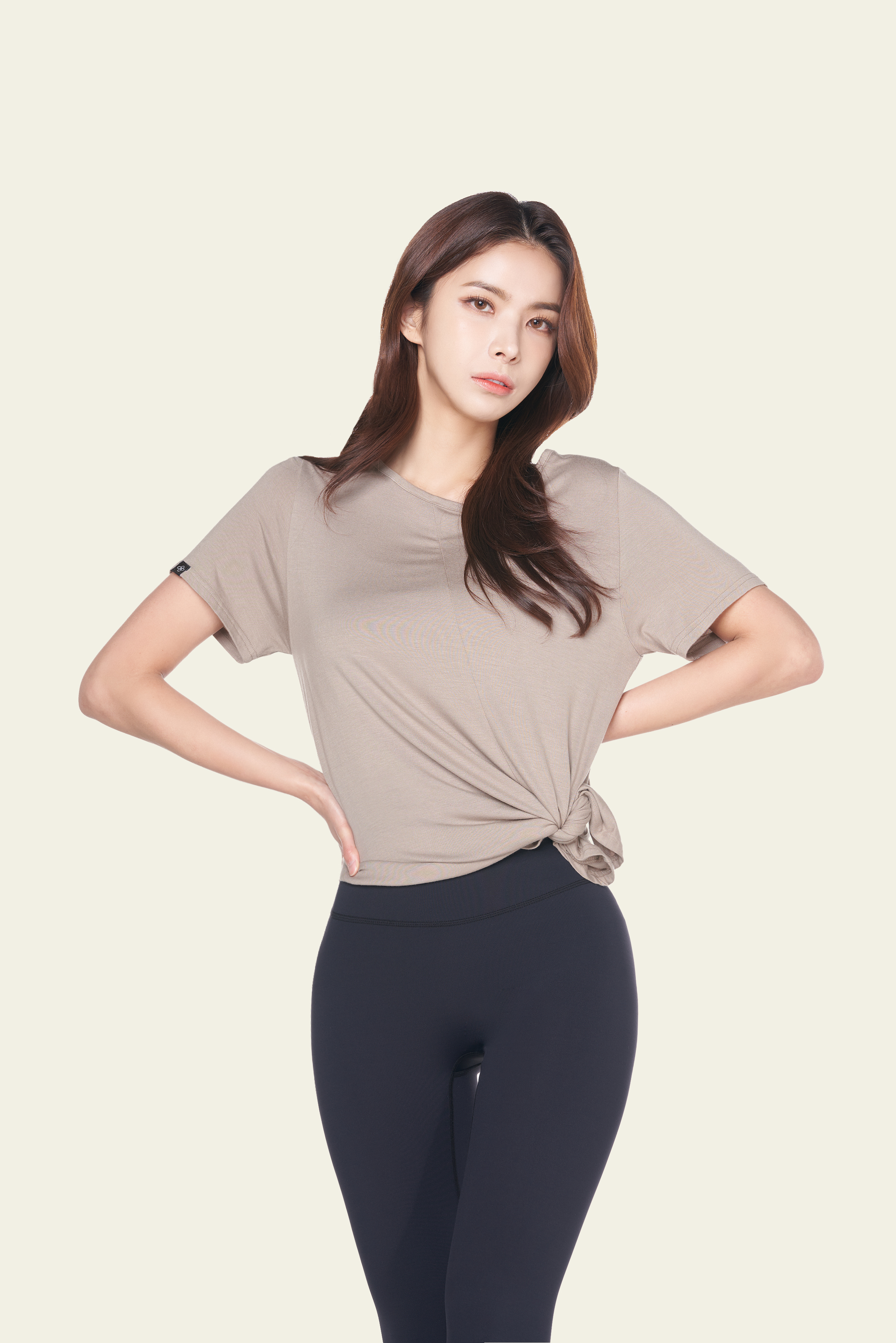 모달 힙커버 티셔츠 요가롱티 필라테스 복 상의 이미지 8
