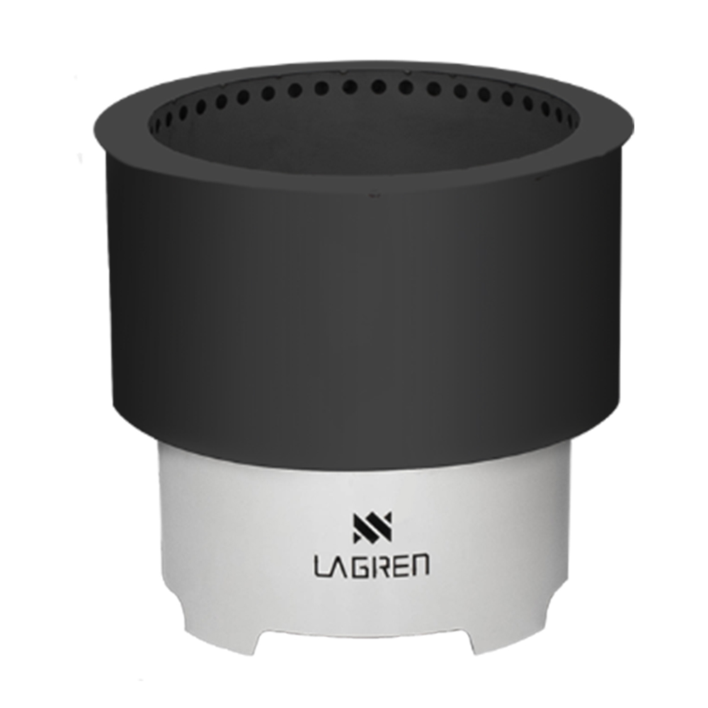 라그렌 원스토브 스틸 캠핑 화로대 이중연소 불멍 화로 바베큐그릴