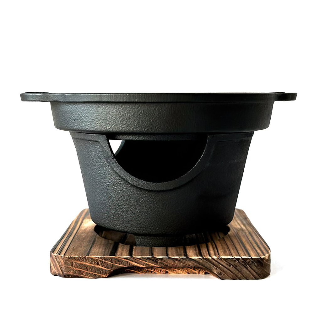 가정용 혼밥 무쇠주물 미니화로 1-2인용 그릴세트 직화구이팬