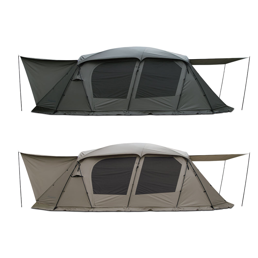 블루폴 코퍼닉스 리빙쉘텐트 쉘터 거실형 대형 장박 감성 터널형 캠핑텐트 사하라샌드