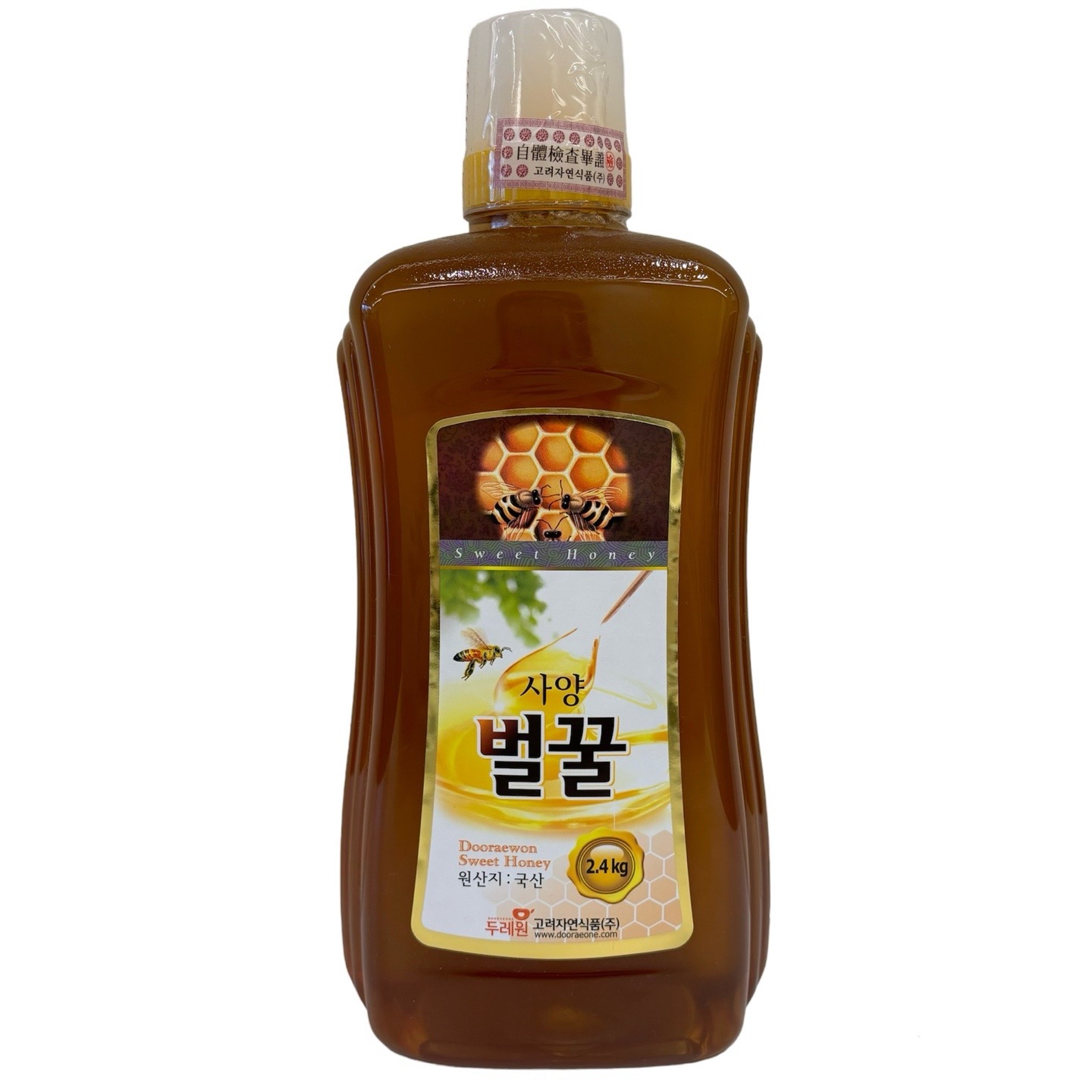 두레원 사양벌꿀 2.4kg 국내산 100%