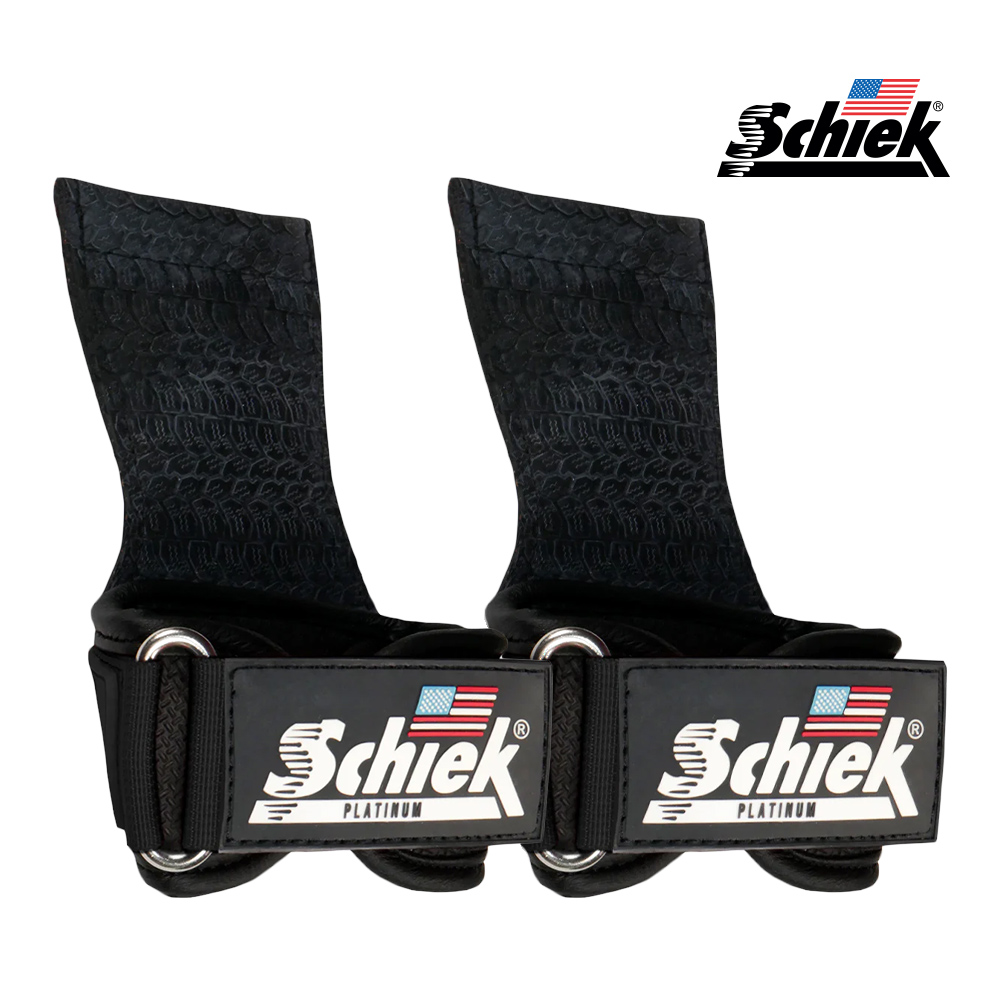 SCHIEK 1900 헬스 그립 리프팅 스트랩 크로스핏 턱걸이 풀업 블랙 시크 쉬크 이미지 6