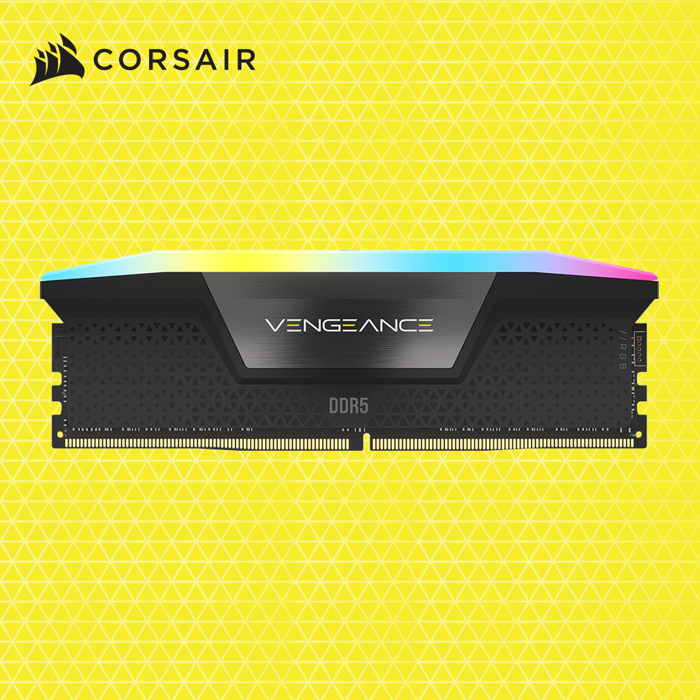 커세어 DDR5-6200 CL36 벤전스 RGB 블랙 패키지 16Gx2 C1